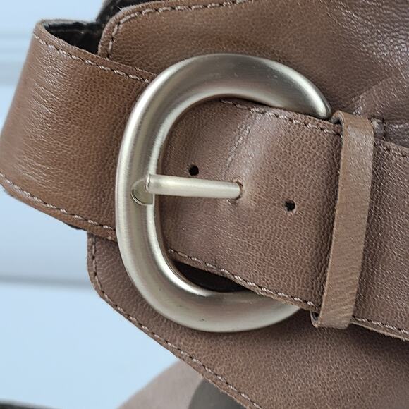 Aerosoles Soundsystem nude peep toe wedge shooties,, 7.5M - Picture 5 of 11